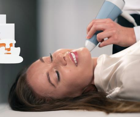 Zpevněte podbradek s EXIONem. Masku máte od nás jako dárek.